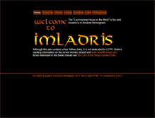 Tablet Screenshot of imladris.com